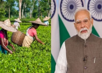 Prime Minister Narendra Modi (Right)