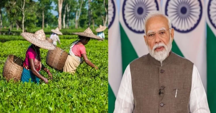 Prime Minister Narendra Modi (Right)