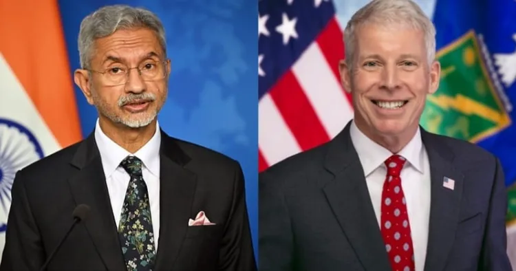 India’s External Affairs Minister S Jaishankar and US Energy Secretary Chris Wright