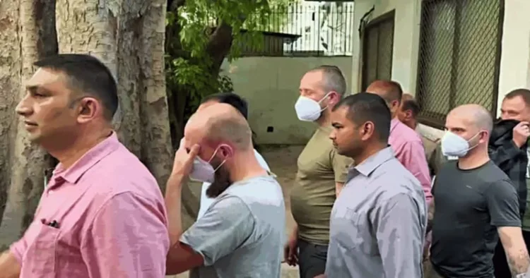 NIA has arrested seven foreign nationals, six Ukrainians and one American for allegedly providing terrorist training in Myanmar