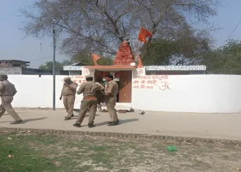 Tension gripped Raebareli after miscreants allegedly vandalised three Mandirs in Jalalpur Dhai village