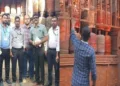 Authorities seized 330 LPG cylinders during a raid on an illegal storage facility in Bhiwandi’s Kamatghar area