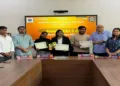 Winners of Naari Talks 2.0,” a speech competition that was organised by ABVP unit of Law Centre II