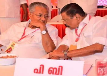 Chief Minister Pinarayi Vijayan and CPI(M) state Secretary MV Govindan