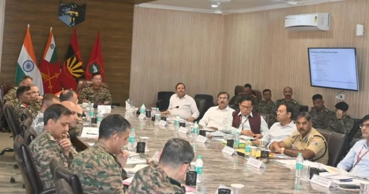 Indian Army and Northeast Frontier Railway conducted a scenario planning exercise in Guwahati