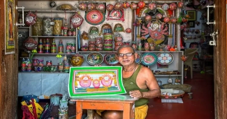 Raghurajpur is a heritage village where art and tradition come alive through Pattachitra paintings and folk performances