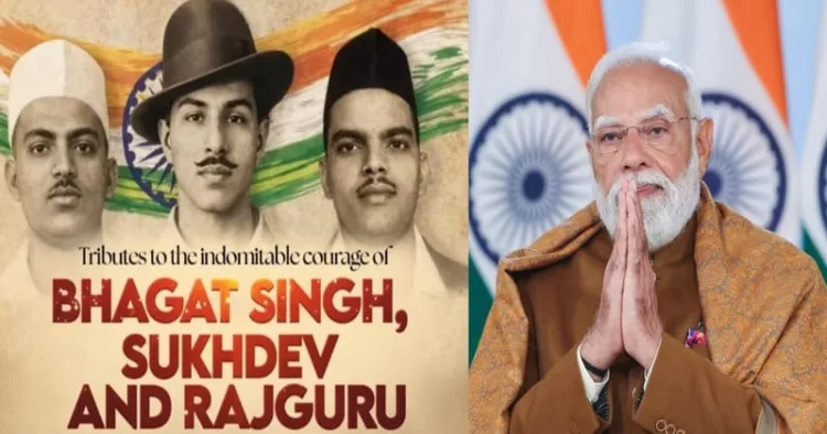 Prime Minister Narendra Modi (Right)