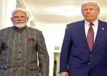 (Left) PM Narendra Modi (Right) US President Donald Trump