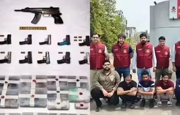 Delhi Police Crime Branch has busted an international arms racket