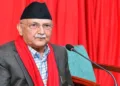 Former Prime Minister of Nepal KP Sharma Oli