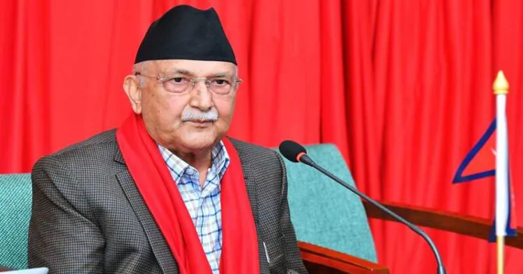 Former Prime Minister of Nepal KP Sharma Oli