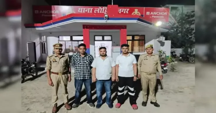 UP police arrests three AIMIM leaders Mehtab Chauhan, Imran Ansari, Razi Siddiqui in connection with state party chief Shaukat Ali’s call for ‘encounter killing’ of cops