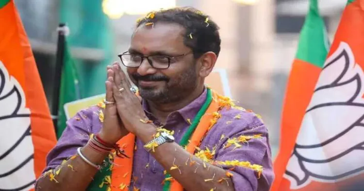 NDA candidate and former BJP state president K. Surendran