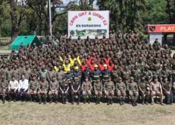 Participants at the CBRN Exercise 2025-27
