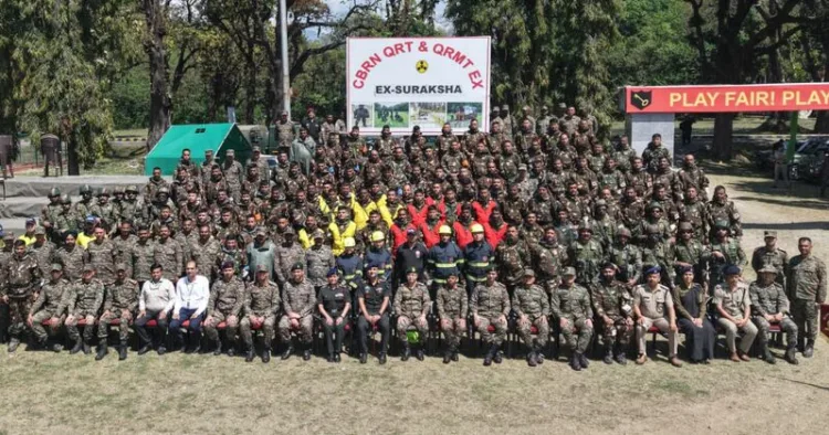 Participants at the CBRN Exercise 2025-27