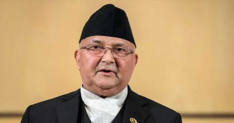 Former Nepal prime minister K.P Sharma Oli