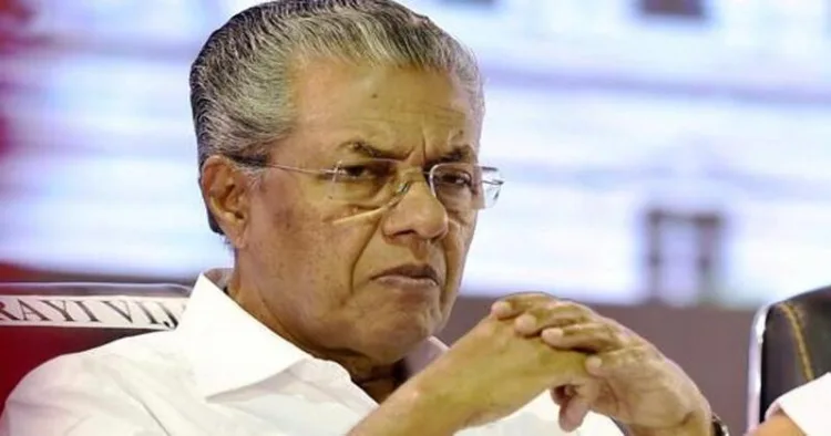 Keralam's Chief Minister Pinarayi Vijayan