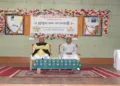 Shri Ramlal, Akhil Bharatiya Sampark Pramukh of the RSS at the Pramukh Jana Sangosthi in Sambalpur on April 6