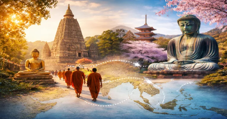 The enduring influence of Buddhism from Bharat to East Asia