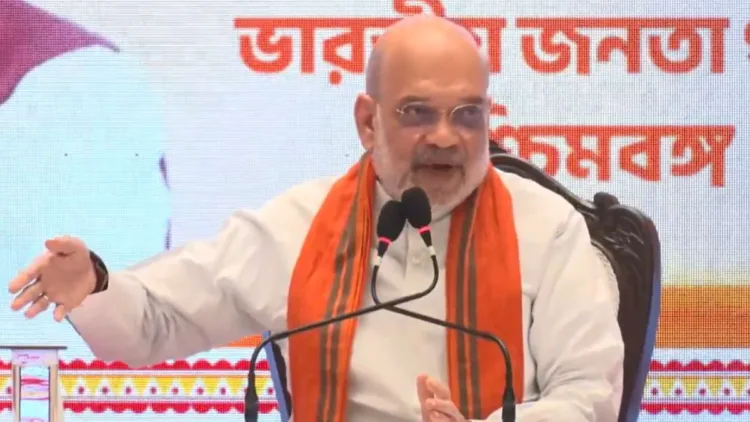 'Anti-Incumbency Tsunami led to Record Voter Turnout; TMC will Exit,” says HM Amit Shah in Kolkata after Phase 1 Polls
