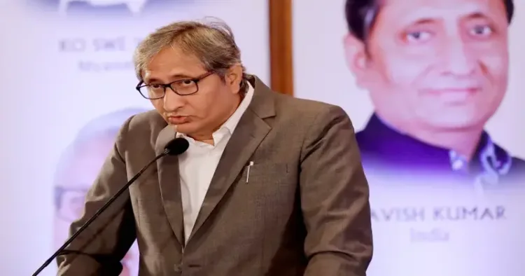 Journalist Ravish Kumar