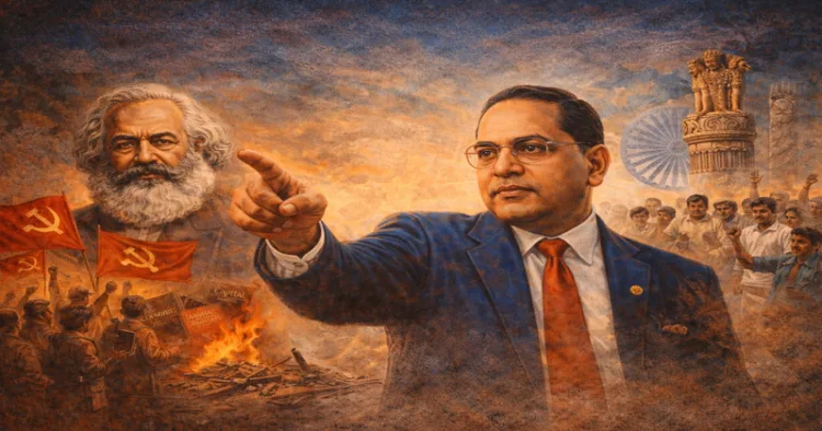 Ambedkar Jayanti: From Caste to Class—Why Ambedkar Disagreed with Marx (This image is generated by AI)