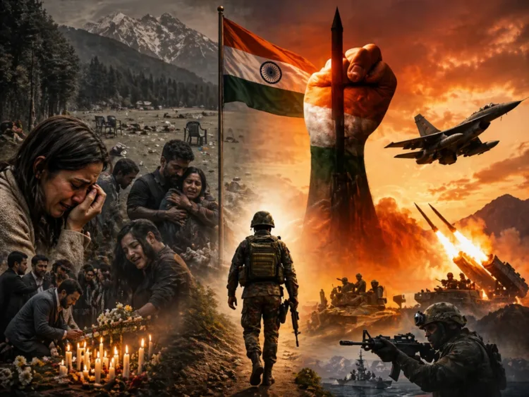 Pahalgam Attack Anniversary: Nation reflects on tragedy and resolve against terror (This is an AI generated image)