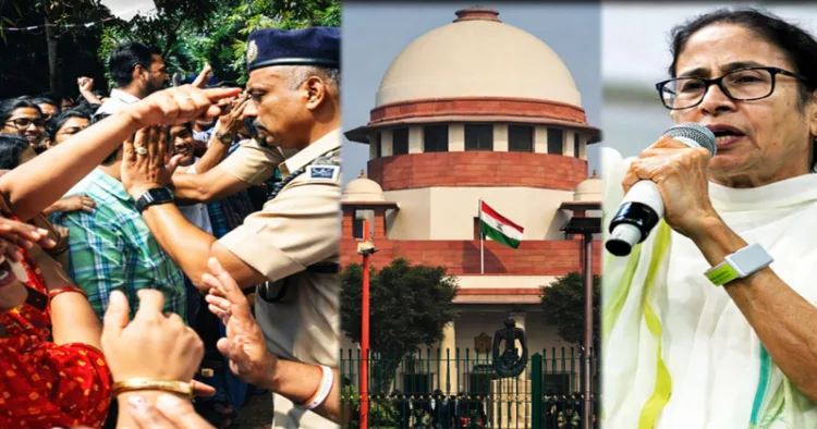 Judicial officers held hostage in Malda