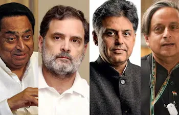 As Rahul Gandhi criticises the Centre, senior Congress leaders like Kamal Nath and Manish Tewari strike a contrasting tone, exposing fault lines within the party