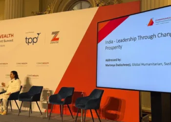 Maitreya Dadashreeji at at the Commonwealth Trade and Investment Summit 2026, London