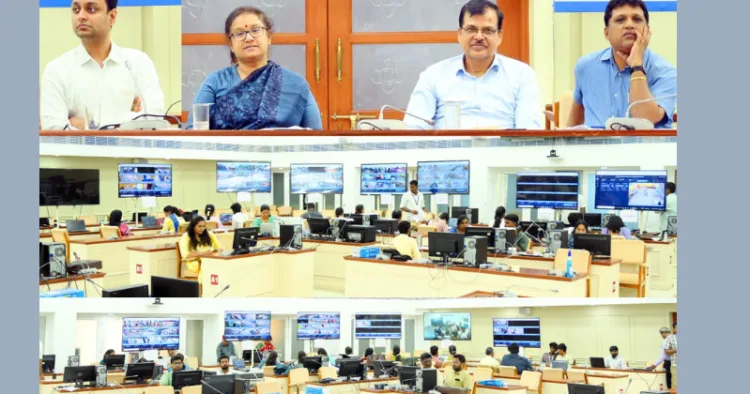 Tamil Nadu State Election Commission's Control Room