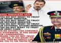 Naravane’s Revelation Counters Congress Claims on Army Isolation