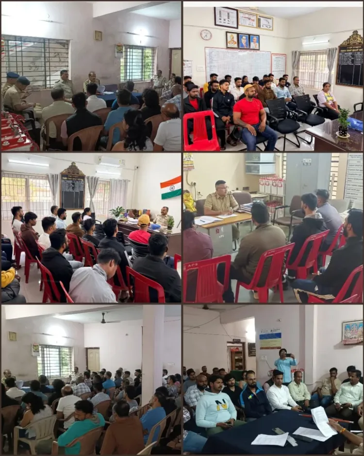 Hubballi-Dharwad Police meetings with gym owners