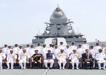 INS Taragiri commissioned into Indian Navy at Vishakapatnam