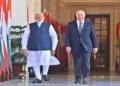 Prime Minister Narendra Modi and Austria Chancellor Christian Stocker