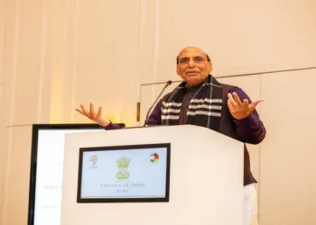 Defence Minister Rajnath Singh in Germany