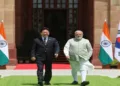 President of South Korea Lee Jae-myung and Prime Minister Narendra Modi