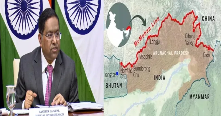Ministry of External Affairs dismisses China's act of renaming places in Arunachal Pradesh