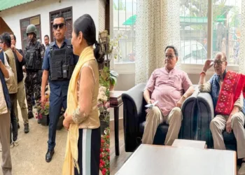 CM Yumnam Khemchand Singh meets Kuki legislator in rare visit