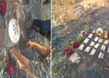 Maoist camp busted, huge cache of explosives recovered in a major operation in Nuapada