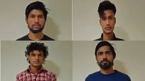 UP ATS arrests Saqib alias ‘Devil’, Arbab, Vikas Pehlawat alias ‘Raunak’, and Lokesh alias ‘Papla Pandit’ before execution of an alleged plot targeting railway signals and key installations