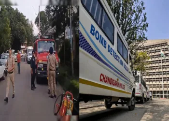 Security on high alert after bomb threat in Chandigarh
