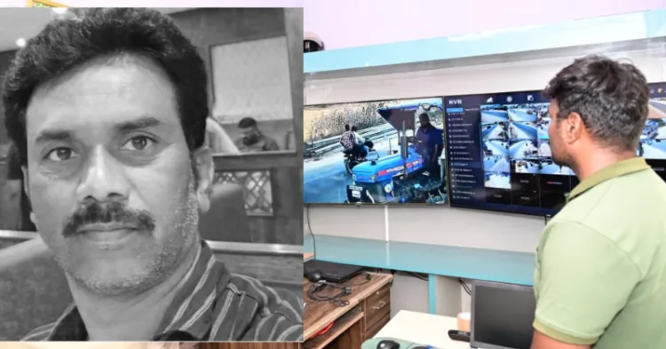 The victim, K. Jaganmohan Reddy, a reporter with ABN Andhra Jyothy