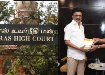 Tamil Nadu CM Stalin with Senthil Balaji, former Minister for Electricity, Prohibition and Excise Department,