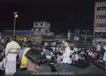 Screengrab from the viral video