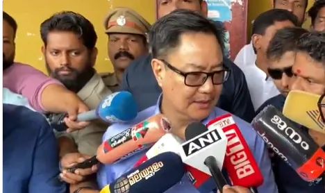Union Minister for Minority Affairs Kiren Rijiju