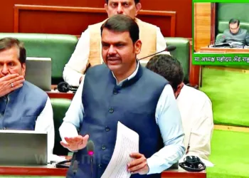 Maharashtra Chief Minister Devendra Fadnavis defends the Maharashtra Freedom of Religion Bill 2026 in the Assembly