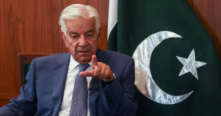Pakistan Defence Minister Khwaja Asif