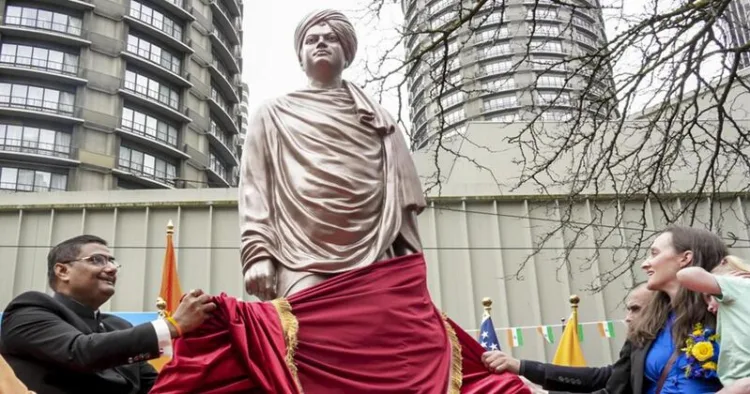 Statue of Swami Vivekananda unvieled in Seattle, United States
