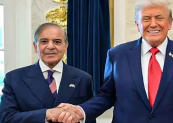Pakistan Prime Minister Shehbaz Sharif and US President Donald Trump